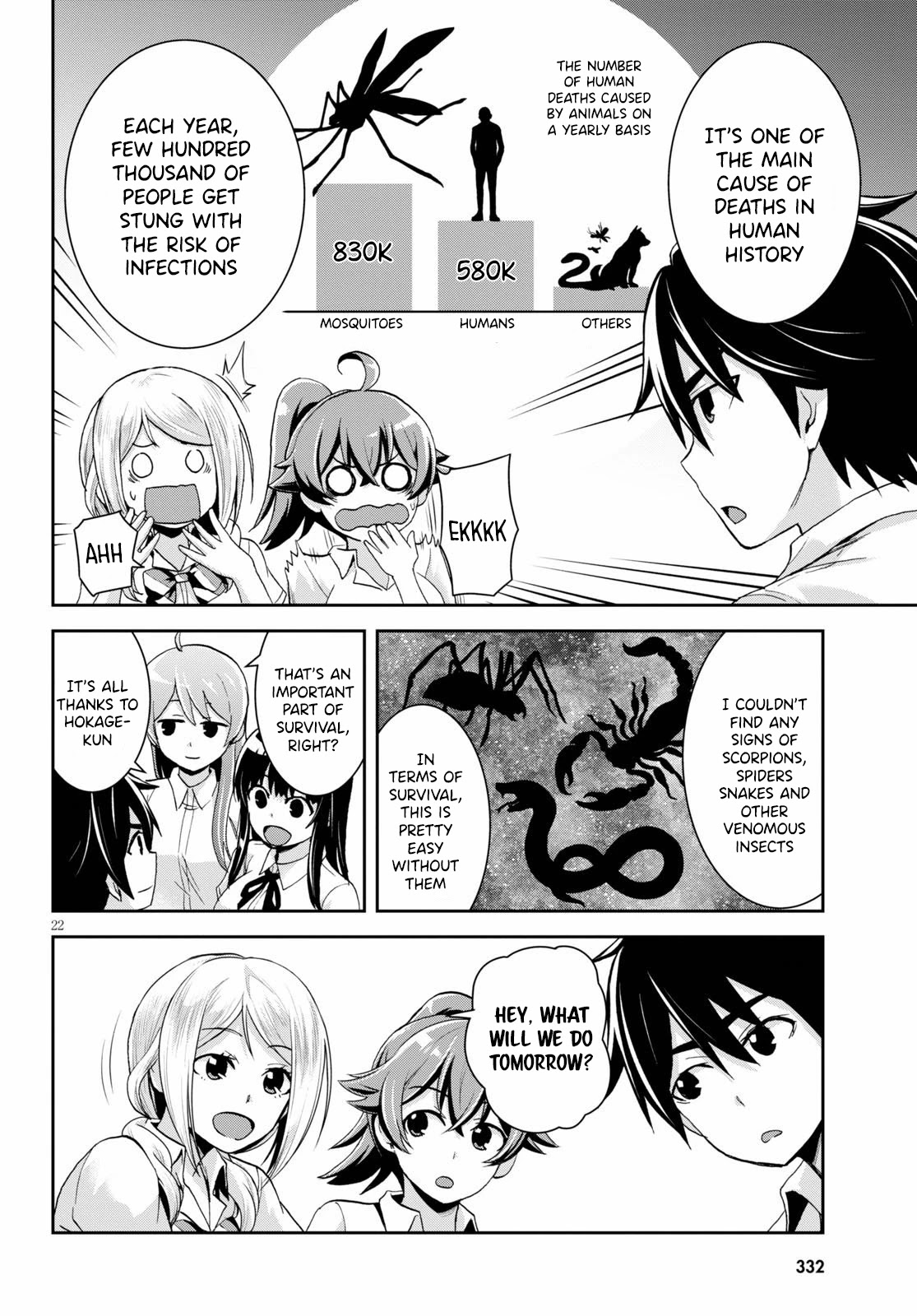 Isekai Yurutto Survival Seikatsu: Gakkou no Minna to Isekai no Mujintou ni Tenishitakedo Ore Dake Rakushou desu Chapter 5 page 23 - 