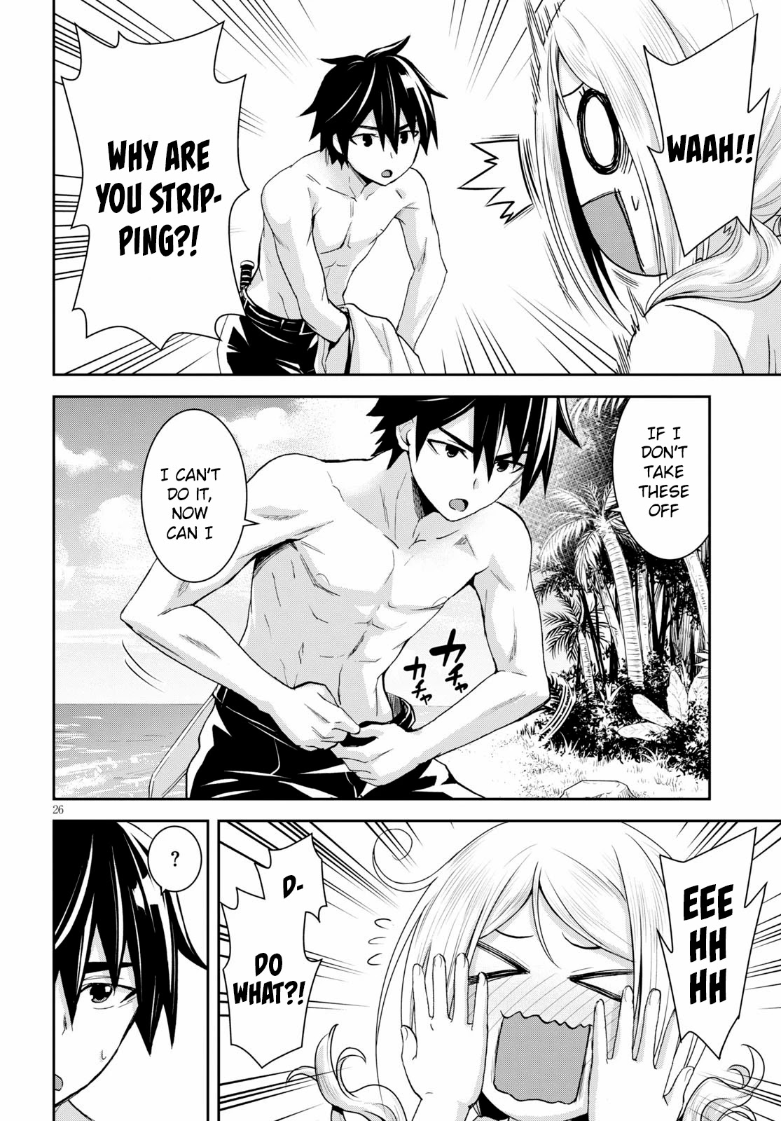 Isekai Yurutto Survival Seikatsu: Gakkou no Minna to Isekai no Mujintou ni Tenishitakedo Ore Dake Rakushou desu Chapter 6 page 29 - 