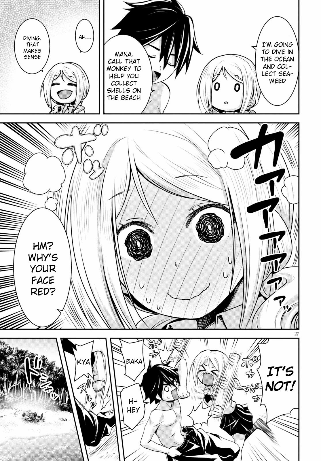 Isekai Yurutto Survival Seikatsu: Gakkou no Minna to Isekai no Mujintou ni Tenishitakedo Ore Dake Rakushou desu Chapter 6 page 30 - 