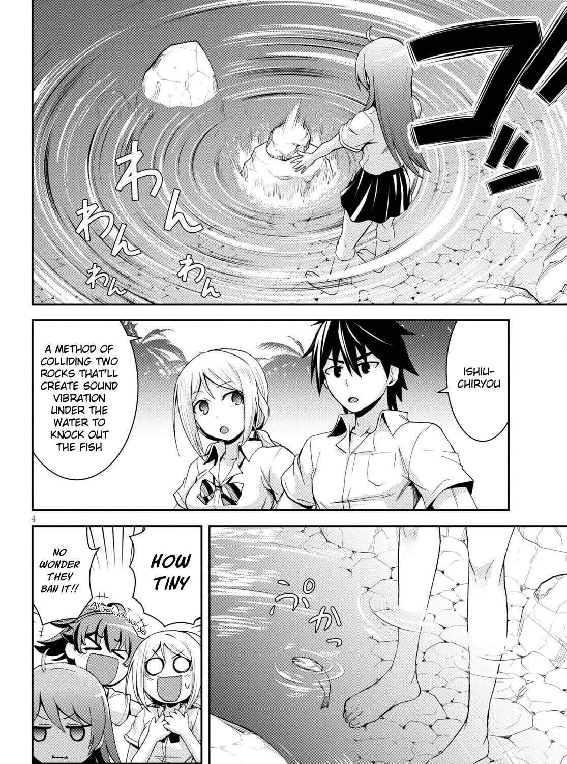 Isekai Yurutto Survival Seikatsu: Gakkou no Minna to Isekai no Mujintou ni Tenishitakedo Ore Dake Rakushou desu Chapter 7.5 page 8 - 