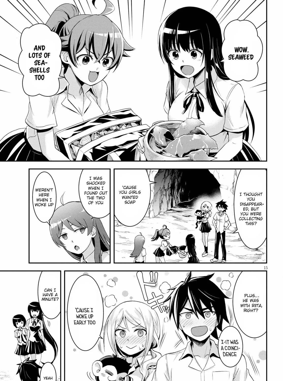 Isekai Yurutto Survival Seikatsu: Gakkou no Minna to Isekai no Mujintou ni Tenishitakedo Ore Dake Rakushou desu Chapter 7 page 34 - 