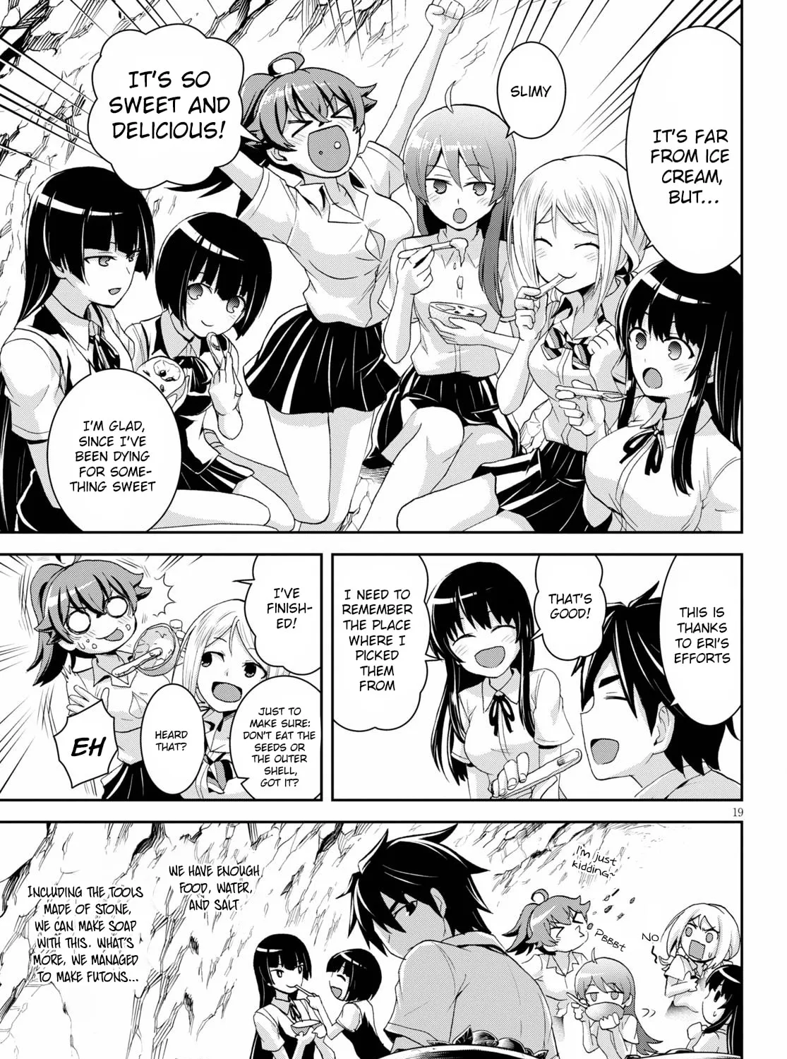 Isekai Yurutto Survival Seikatsu: Gakkou no Minna to Isekai no Mujintou ni Tenishitakedo Ore Dake Rakushou desu Chapter 7 page 42 - 