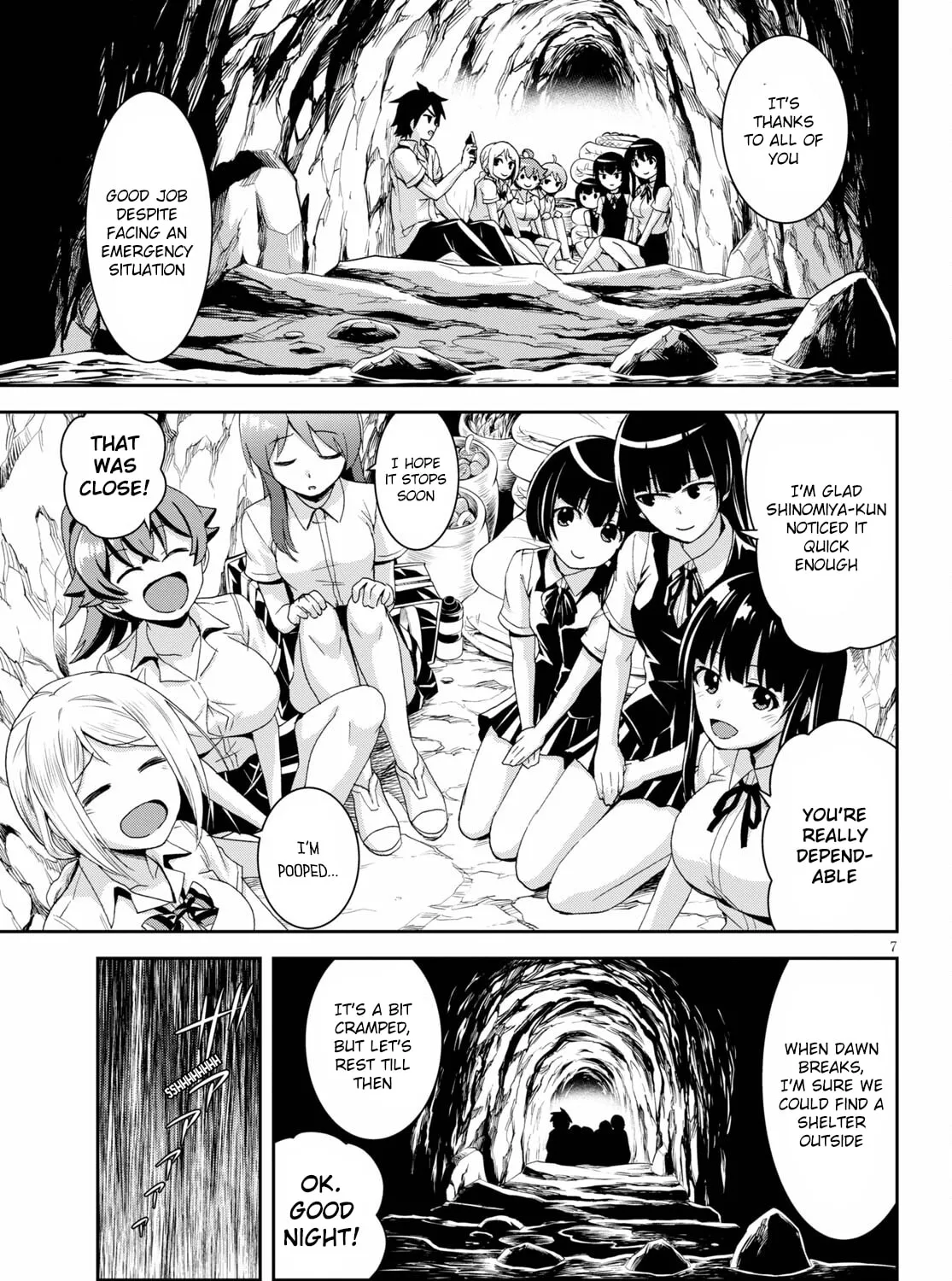 Isekai Yurutto Survival Seikatsu: Gakkou no Minna to Isekai no Mujintou ni Tenishitakedo Ore Dake Rakushou desu Chapter 8 page 14 - 