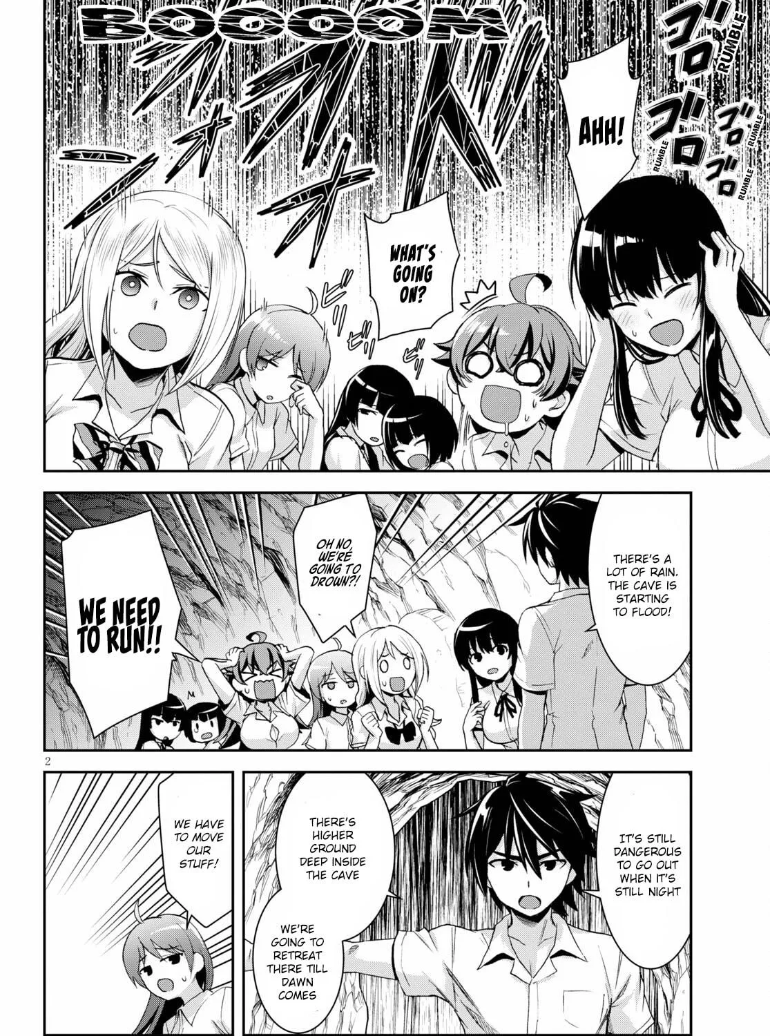 Isekai Yurutto Survival Seikatsu: Gakkou no Minna to Isekai no Mujintou ni Tenishitakedo Ore Dake Rakushou desu Chapter 8 page 4 - 
