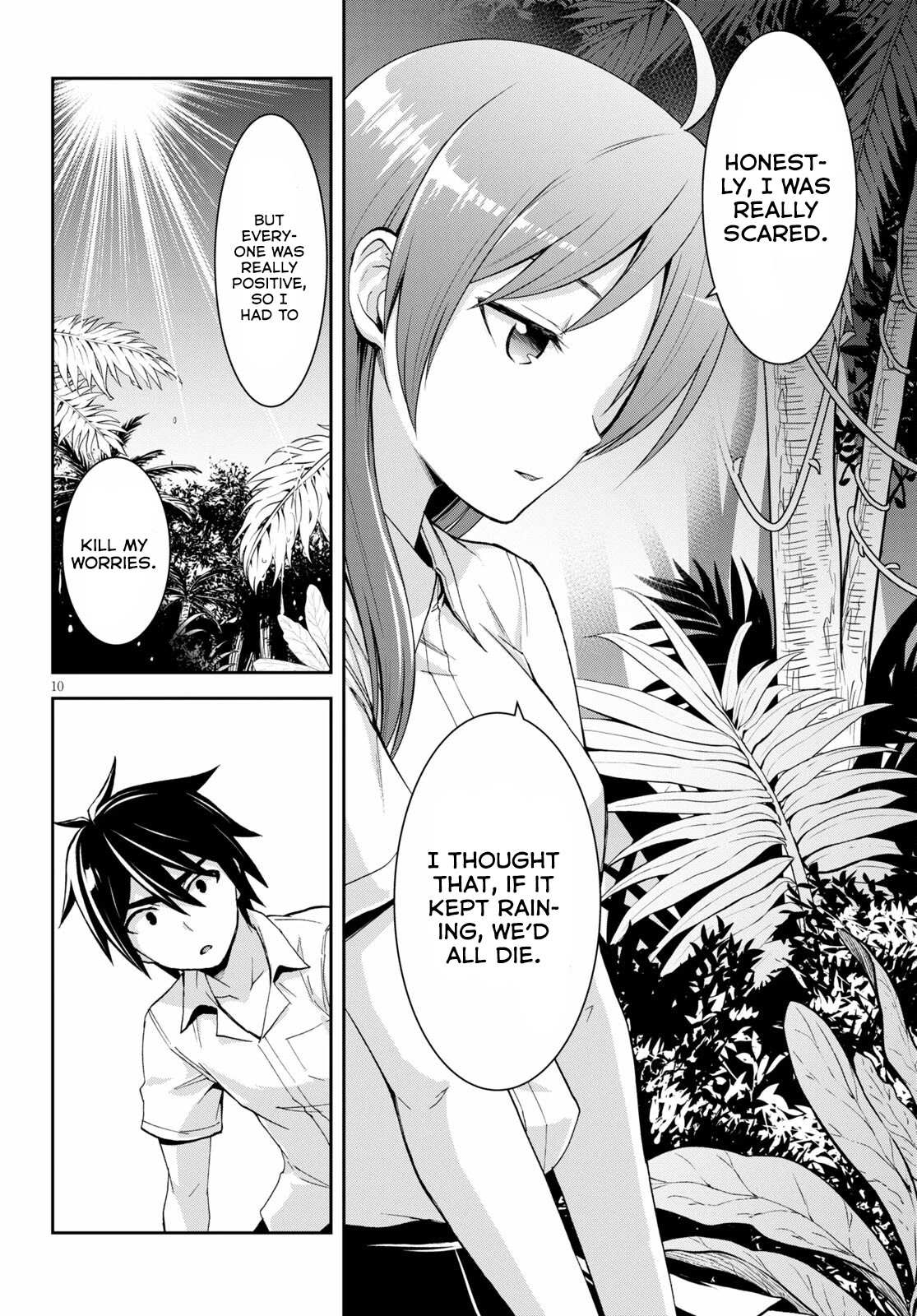 Isekai Yurutto Survival Seikatsu: Gakkou no Minna to Isekai no Mujintou ni Tenishitakedo Ore Dake Rakushou desu Chapter 9 page 11 - 