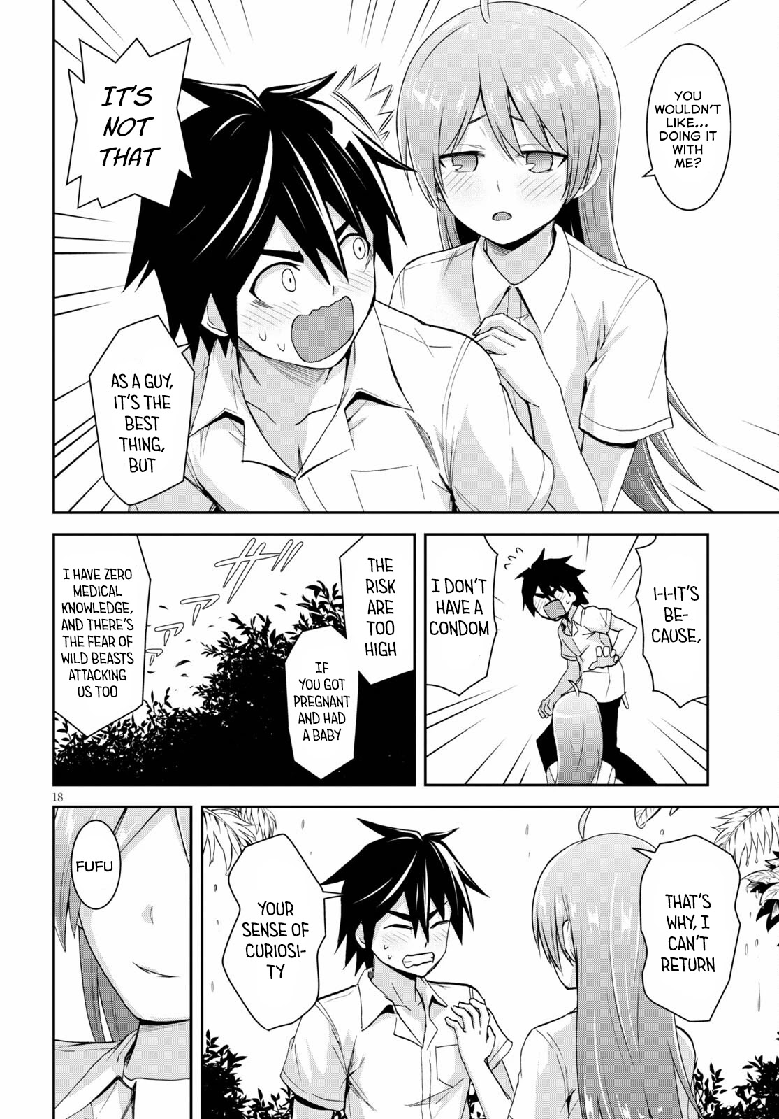 Isekai Yurutto Survival Seikatsu: Gakkou no Minna to Isekai no Mujintou ni Tenishitakedo Ore Dake Rakushou desu Chapter 9 page 19 - 