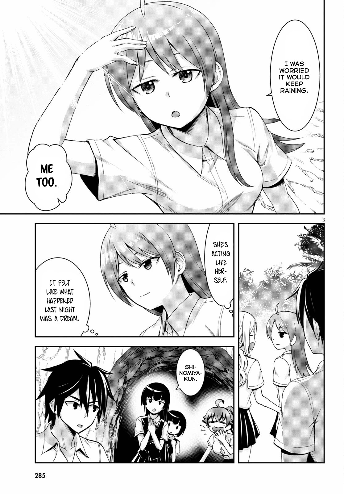 Isekai Yurutto Survival Seikatsu: Gakkou no Minna to Isekai no Mujintou ni Tenishitakedo Ore Dake Rakushou desu Chapter 9 page 4 - 
