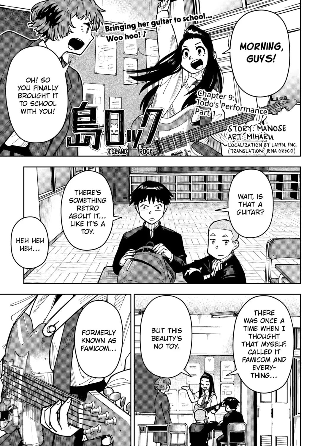 Island Rock Chapter 1.1 page 1 - 