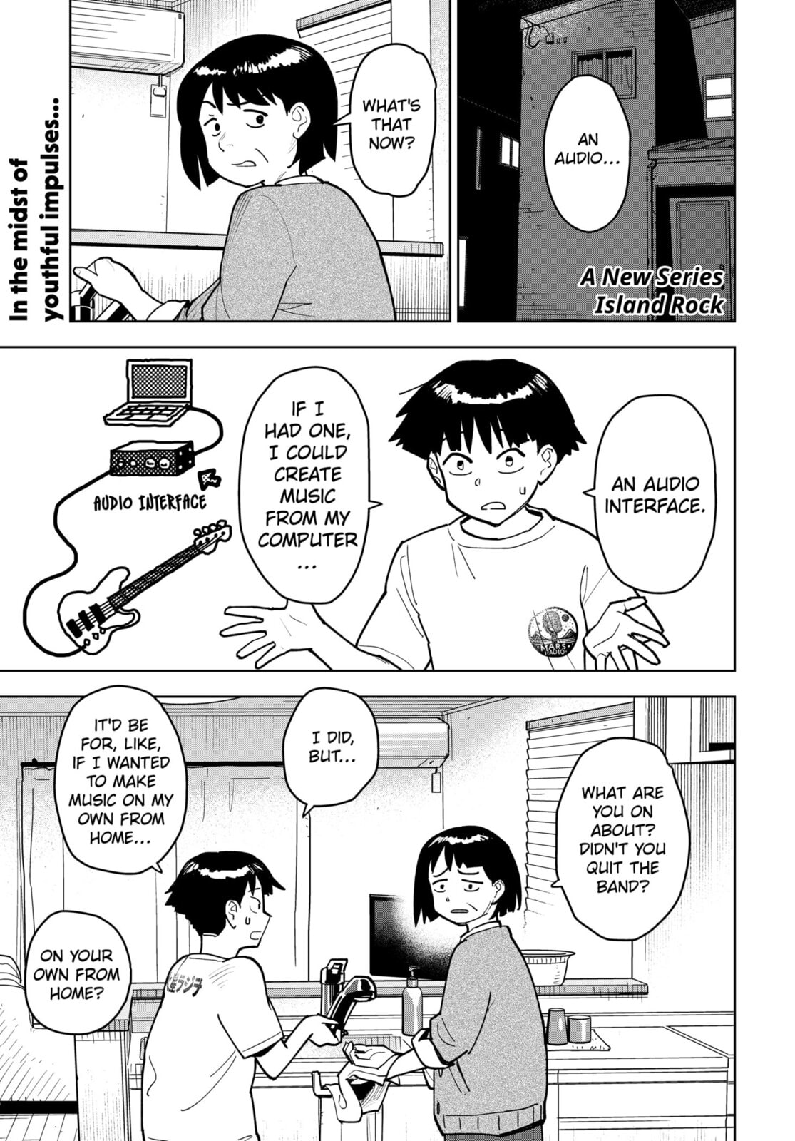 Island Rock Chapter 1 page 1 - 