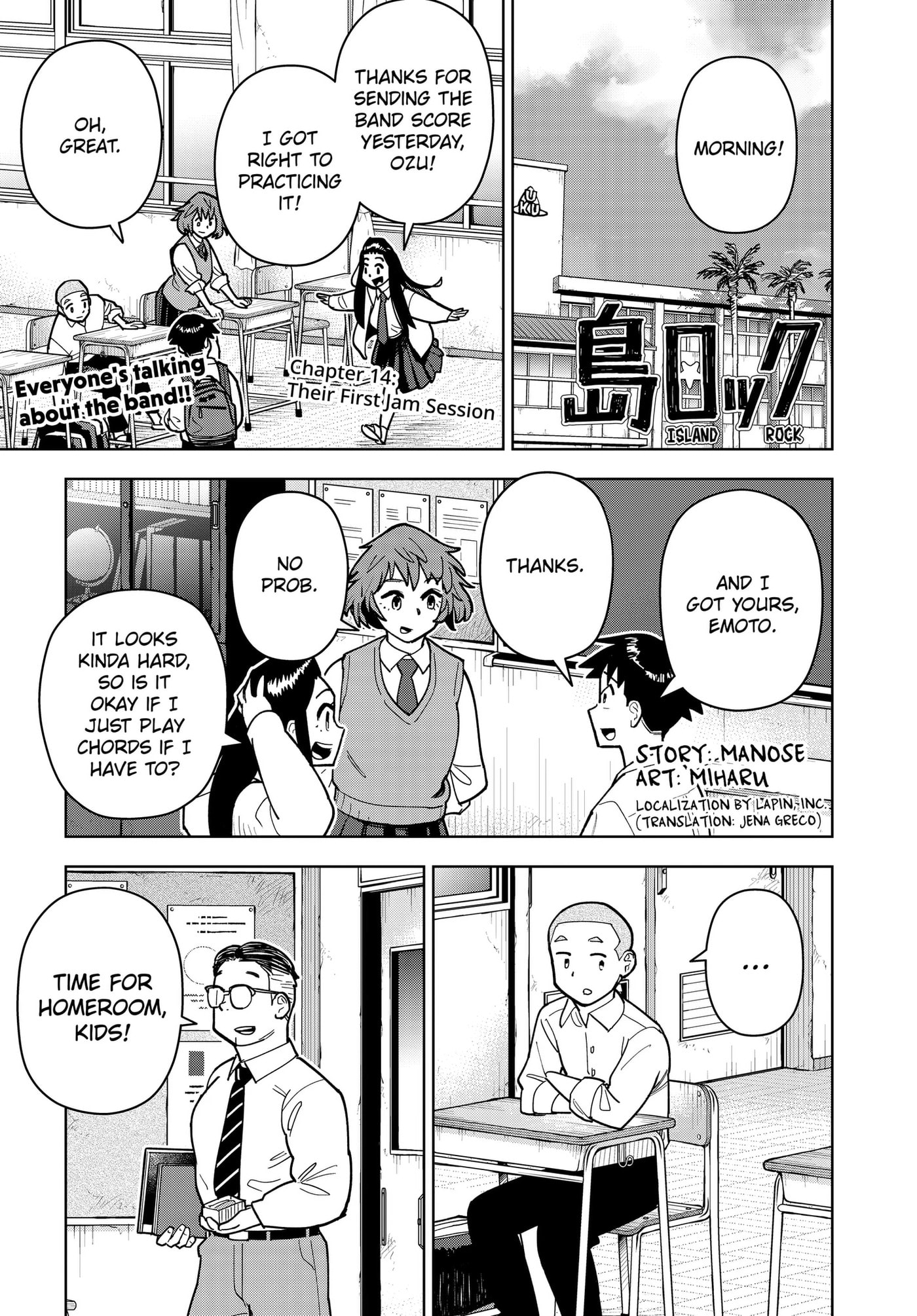 Island Rock Chapter 14 page 1 - 