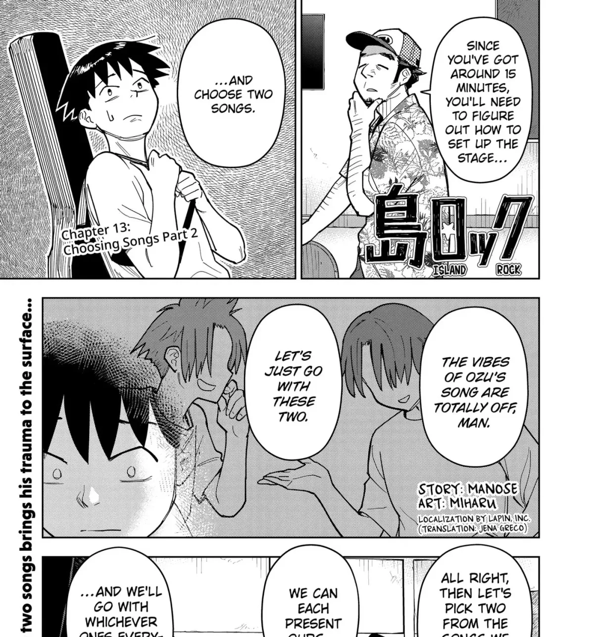 Island Rock Chapter 2.2 page 1 - 