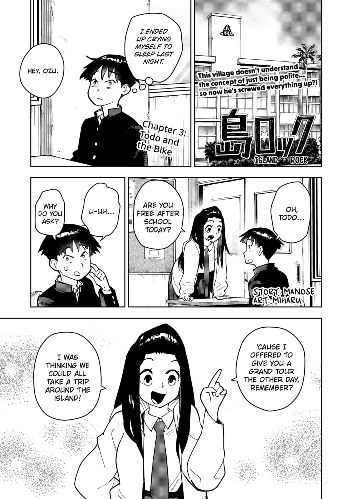Island Rock Chapter 3 page 1 - 