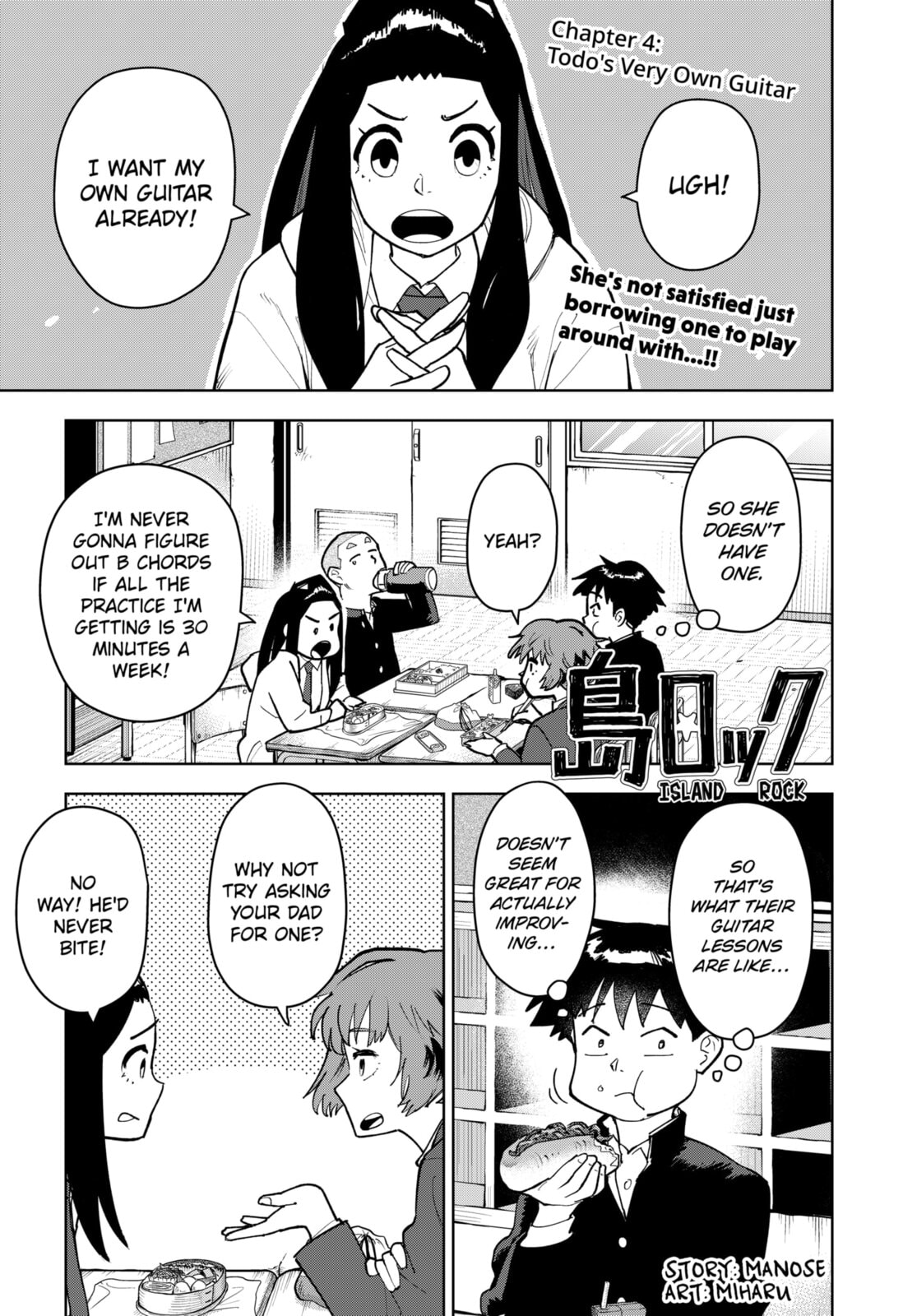 Island Rock Chapter 4 page 1 - 
