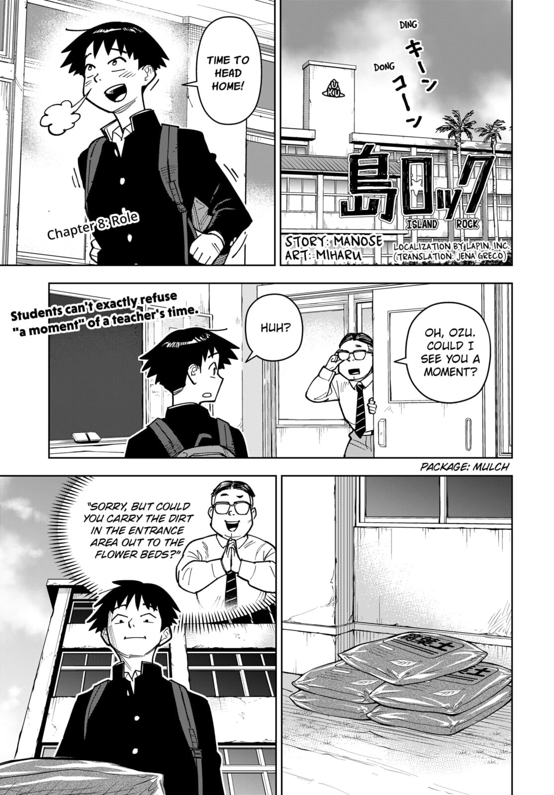 Island Rock Chapter 8 page 1 - 
