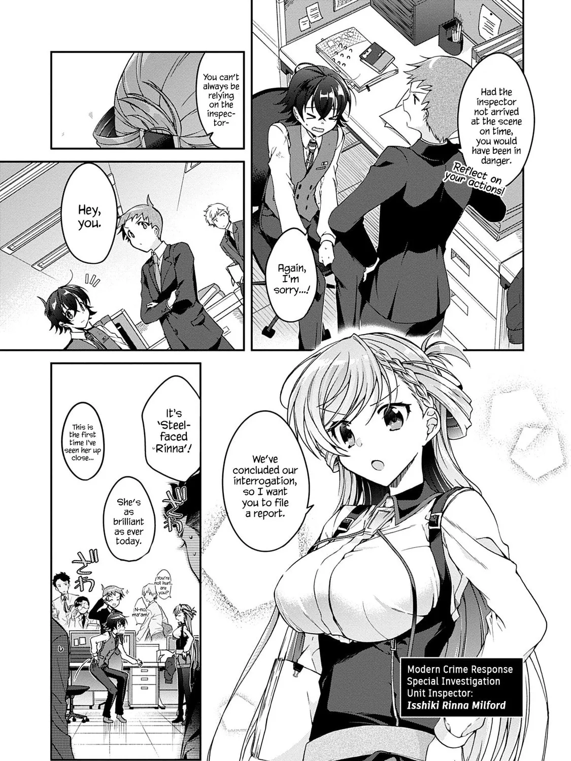 Isshiki-san wa Koi wo shiritai. Chapter 1 page 13 - 