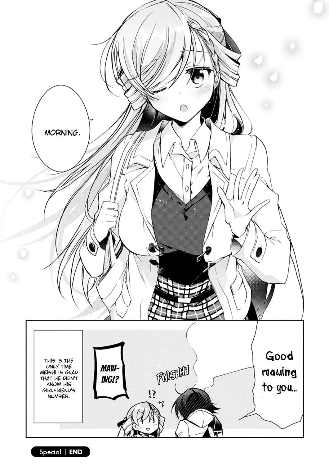 Isshiki-san wa Koi wo shiritai. Chapter 11.5 page 27 - 
