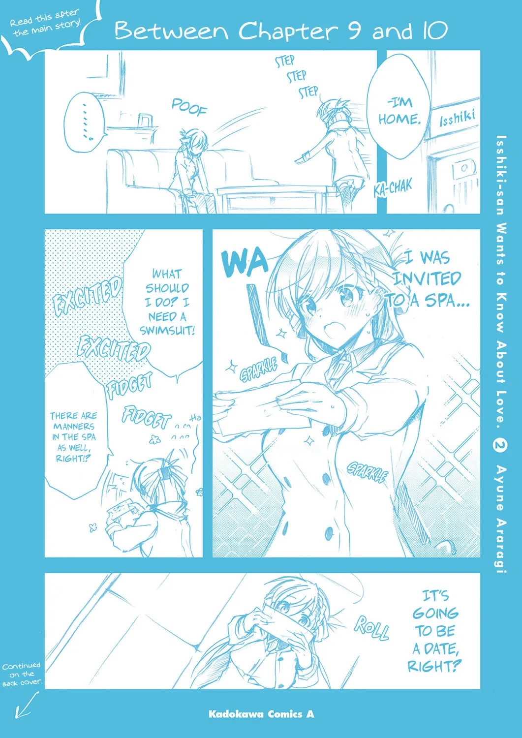Isshiki-san wa Koi wo shiritai. Chapter 11.5 page 31 - 