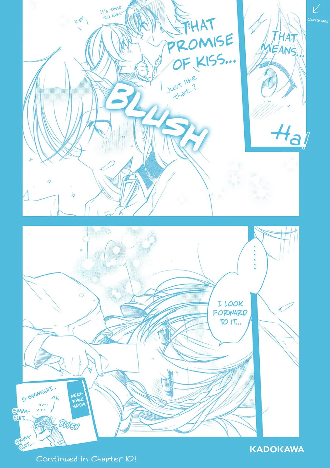 Isshiki-san wa Koi wo shiritai. Chapter 11.5 page 33 - 