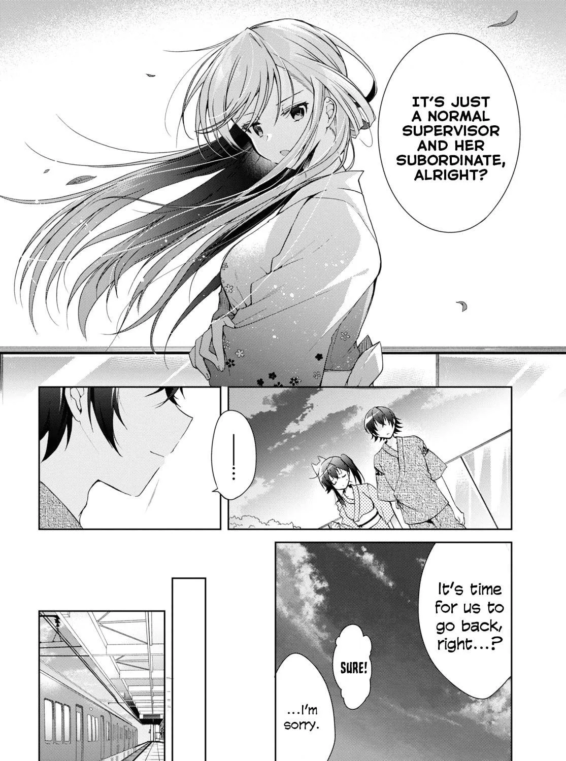 Isshiki-san wa Koi wo shiritai. Chapter 11 page 35 - 