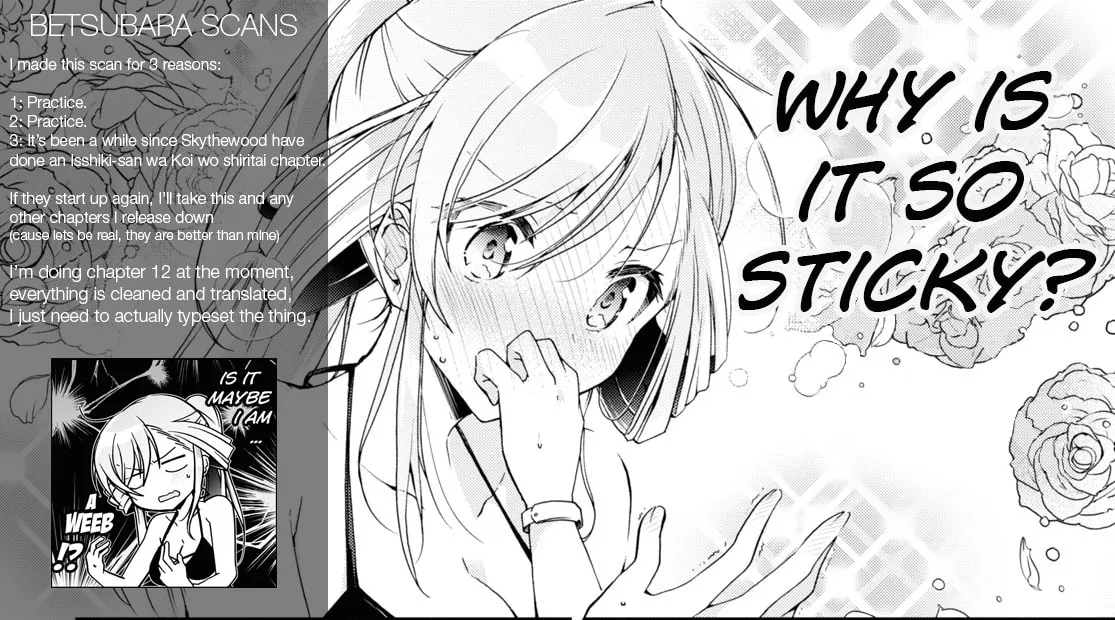 Isshiki-san wa Koi wo shiritai. Chapter 12.5 page 13 - 