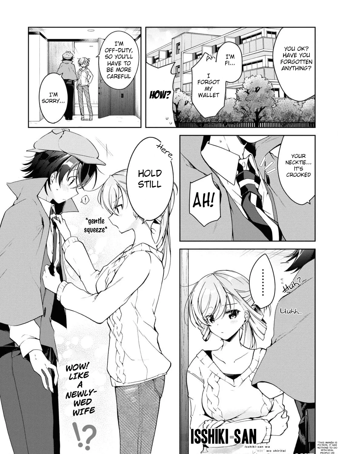 Isshiki-san wa Koi wo shiritai. Chapter 14 page 1 - 