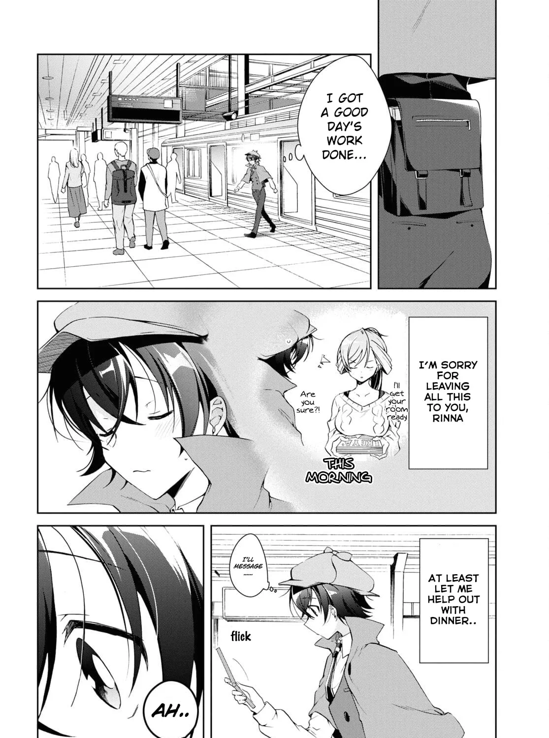 Isshiki-san wa Koi wo shiritai. Chapter 14 page 15 - 