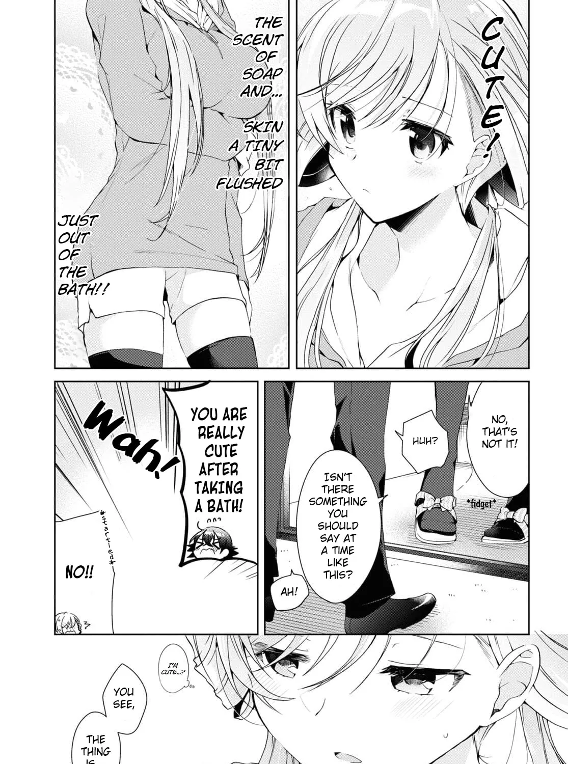 Isshiki-san wa Koi wo shiritai. Chapter 14 page 21 - 