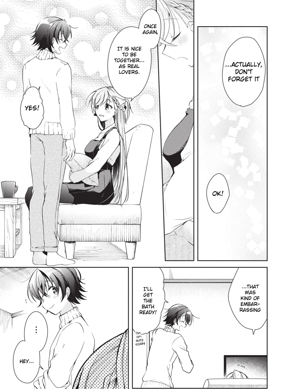 Isshiki-san wa Koi wo shiritai. Chapter 17 page 43 - 