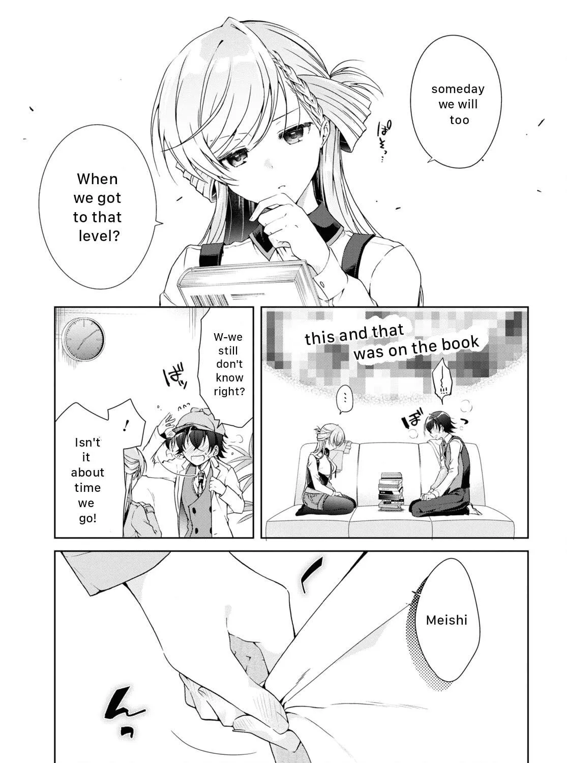 Isshiki-san wa Koi wo shiritai. Chapter 18 page 11 - 