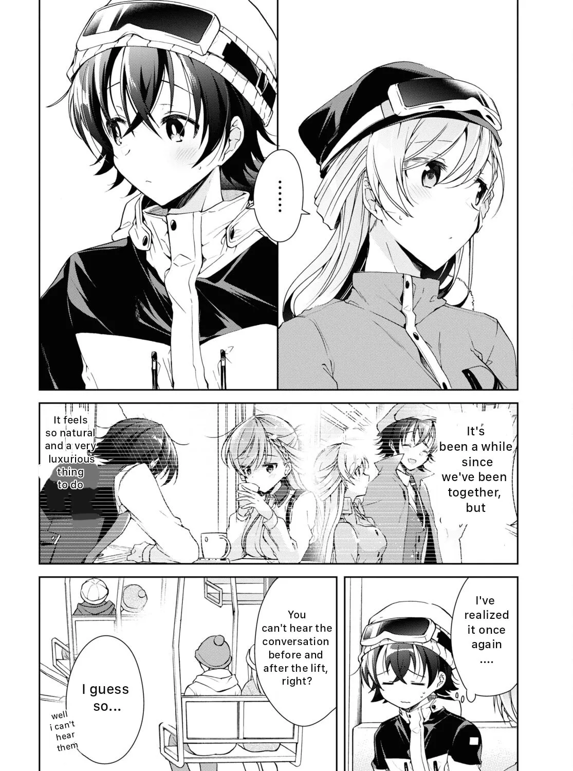 Isshiki-san wa Koi wo shiritai. Chapter 19 page 55 - 
