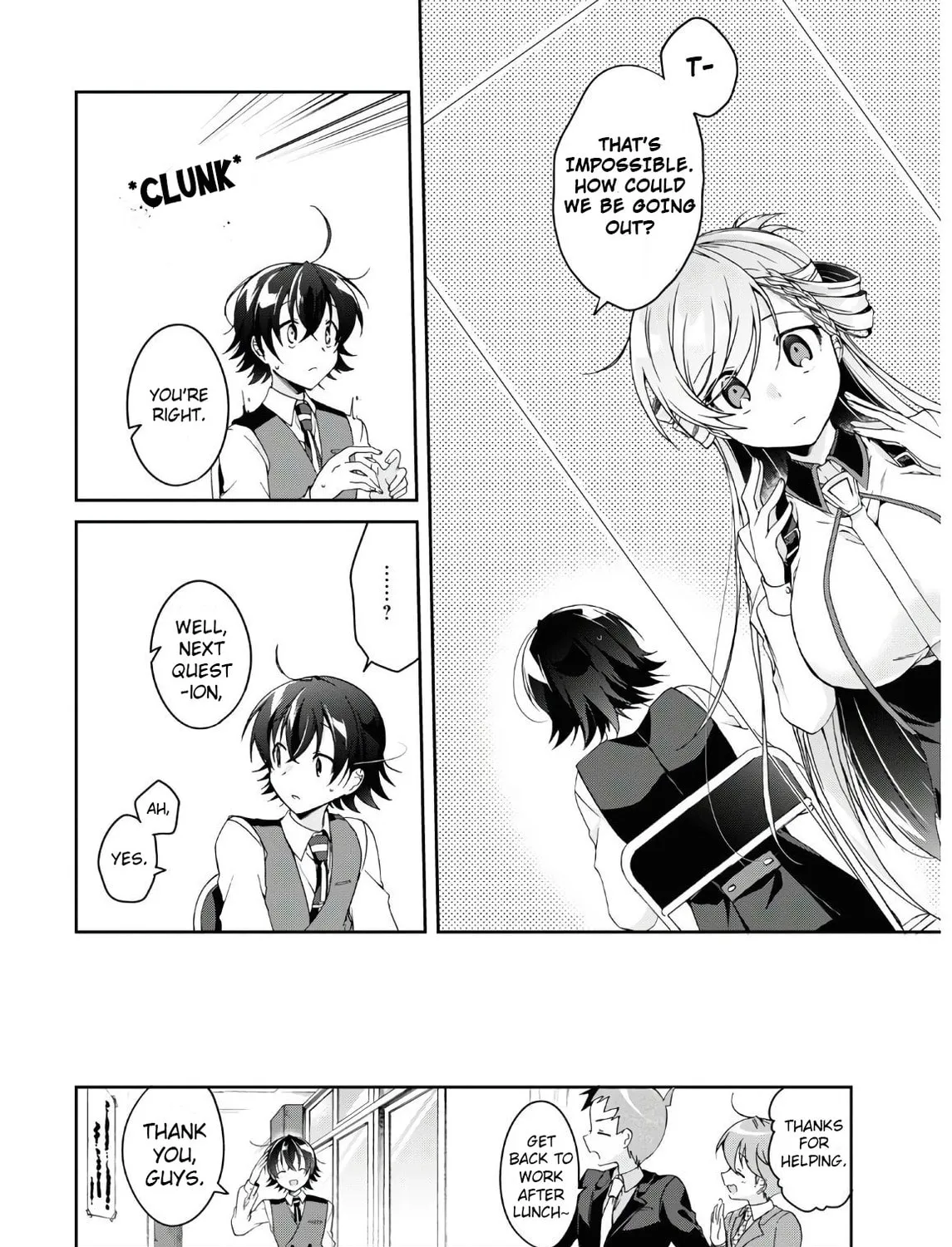 Isshiki-san wa Koi wo shiritai. Chapter 2 page 27 - 