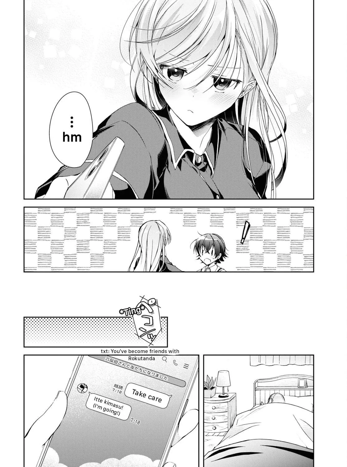 Isshiki-san wa Koi wo shiritai. Chapter 21 page 11 - 