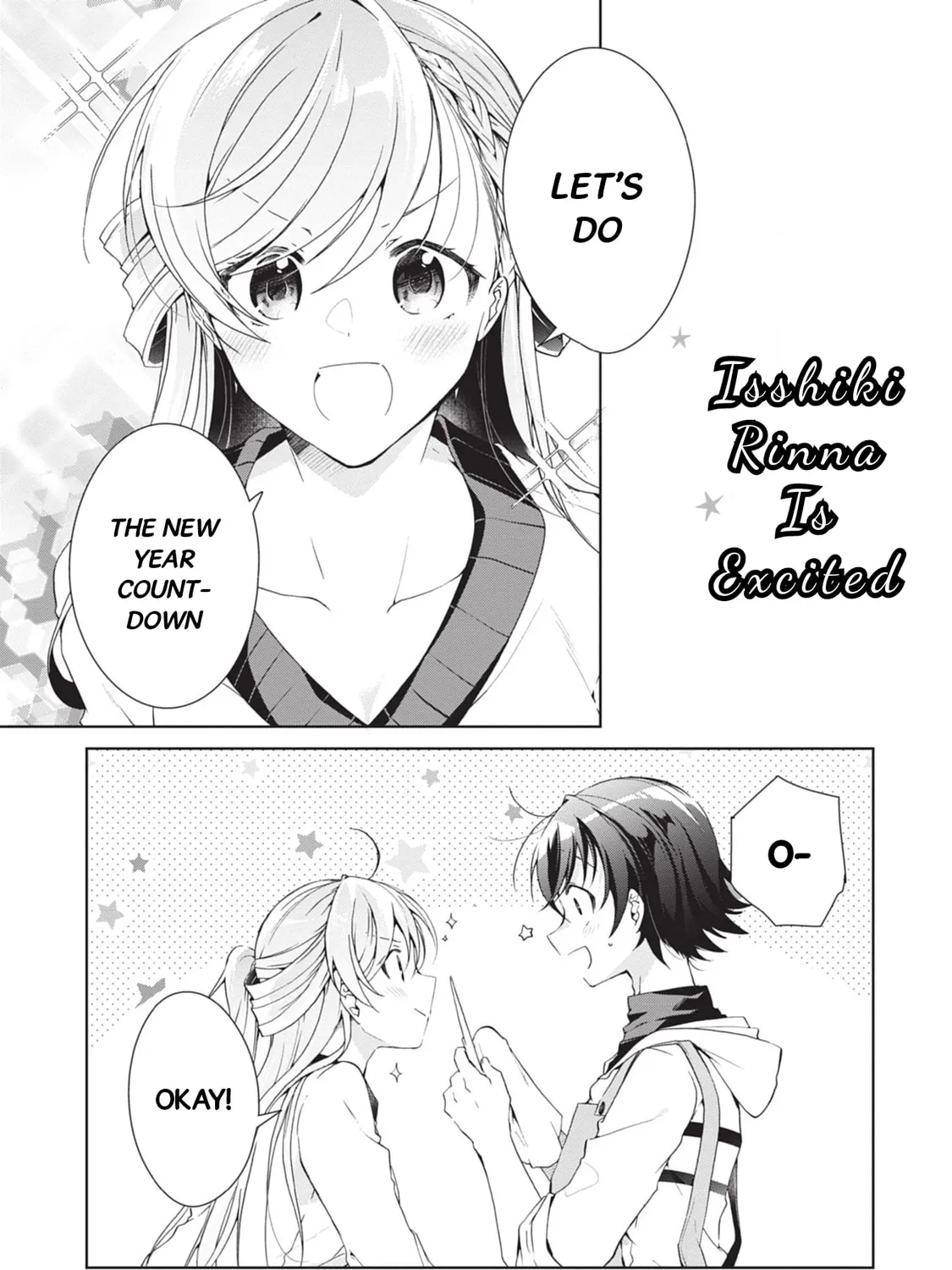 Isshiki-san wa Koi wo shiritai. Chapter 22.9 page 1 - 