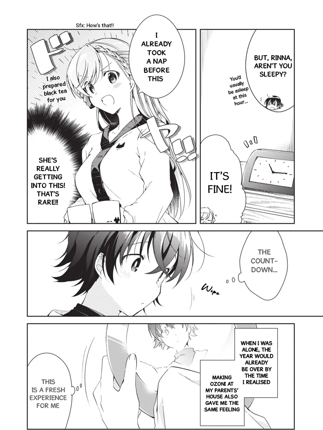 Isshiki-san wa Koi wo shiritai. Chapter 22.9 page 3 - 