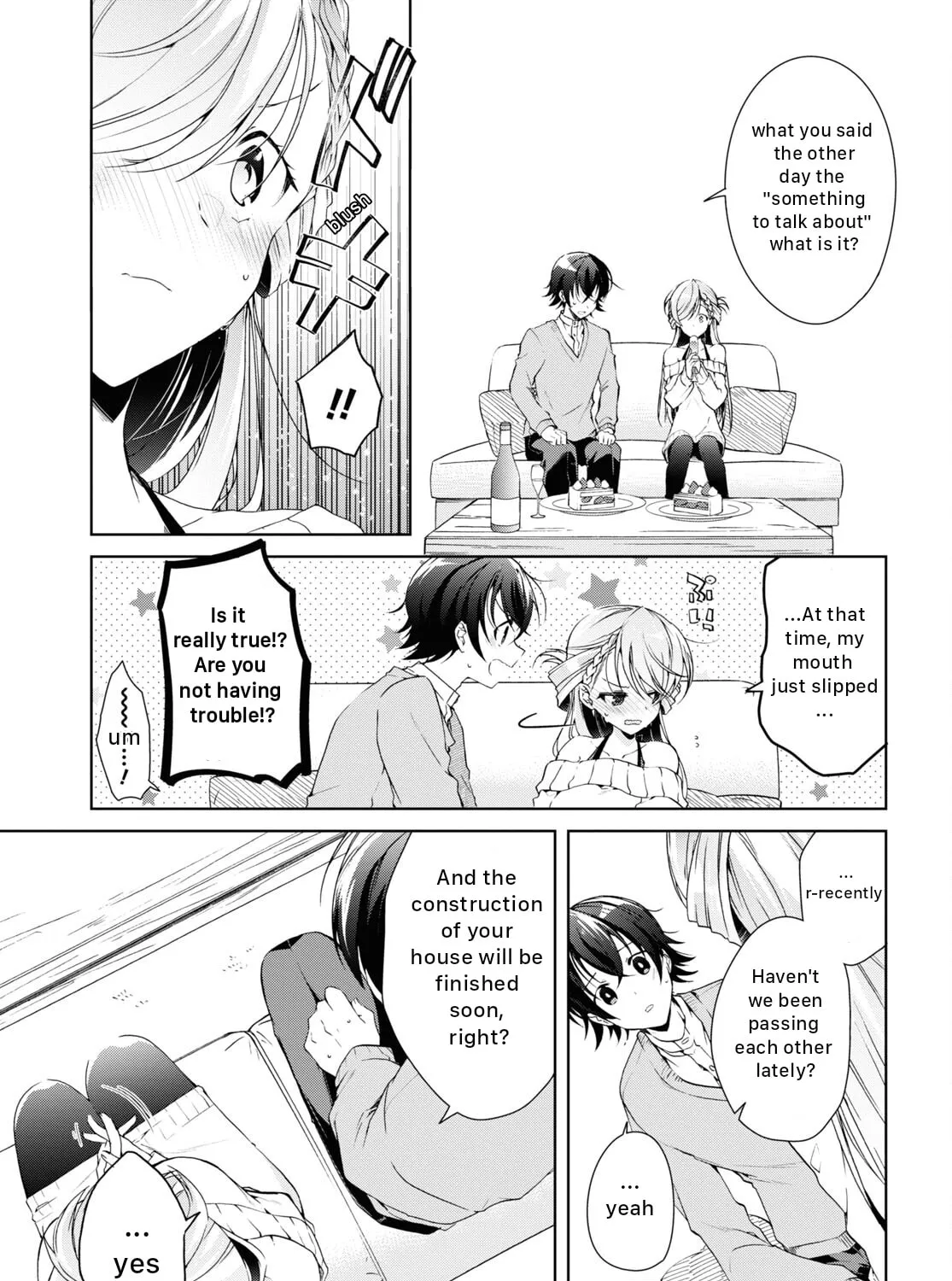 Isshiki-san wa Koi wo shiritai. Chapter 22 page 45 - 