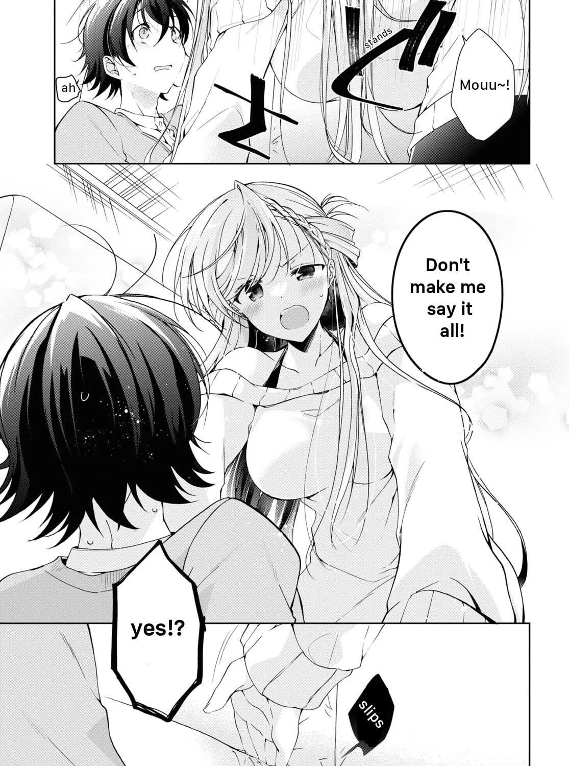 Isshiki-san wa Koi wo shiritai. Chapter 22 page 49 - 