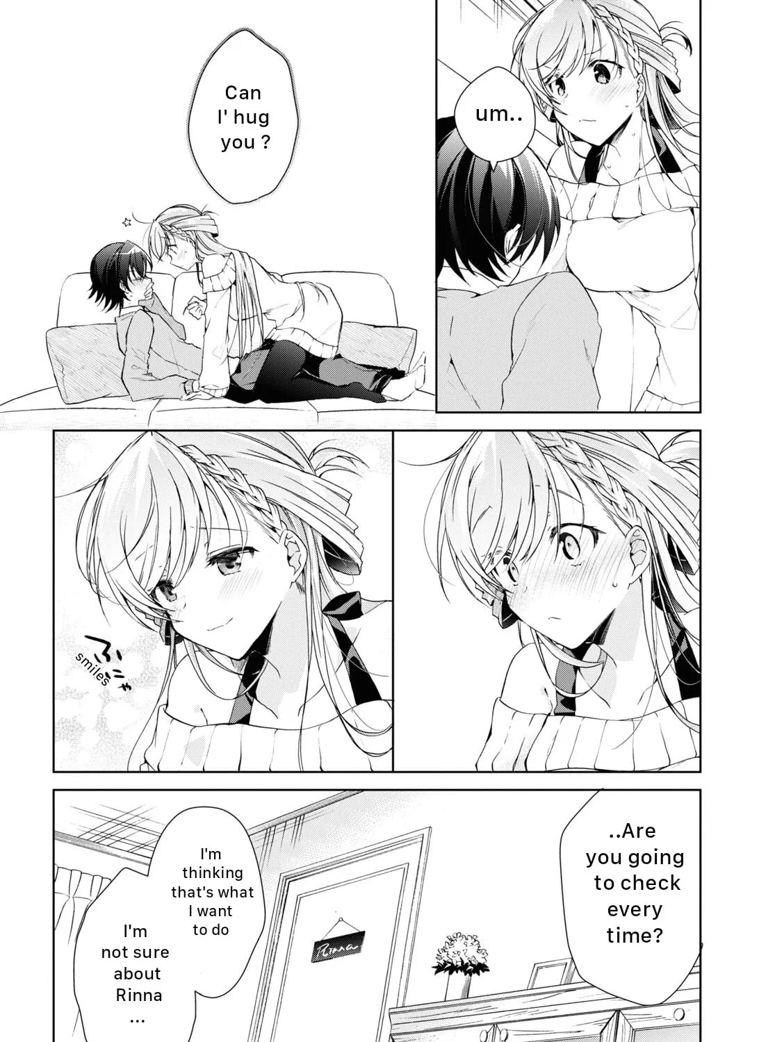 Isshiki-san wa Koi wo shiritai. Chapter 22 page 55 - 