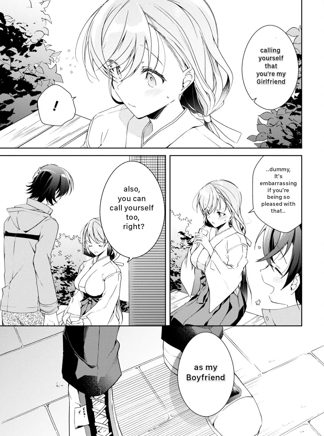 Isshiki-san wa Koi wo shiritai. Chapter 23 page 33 - 