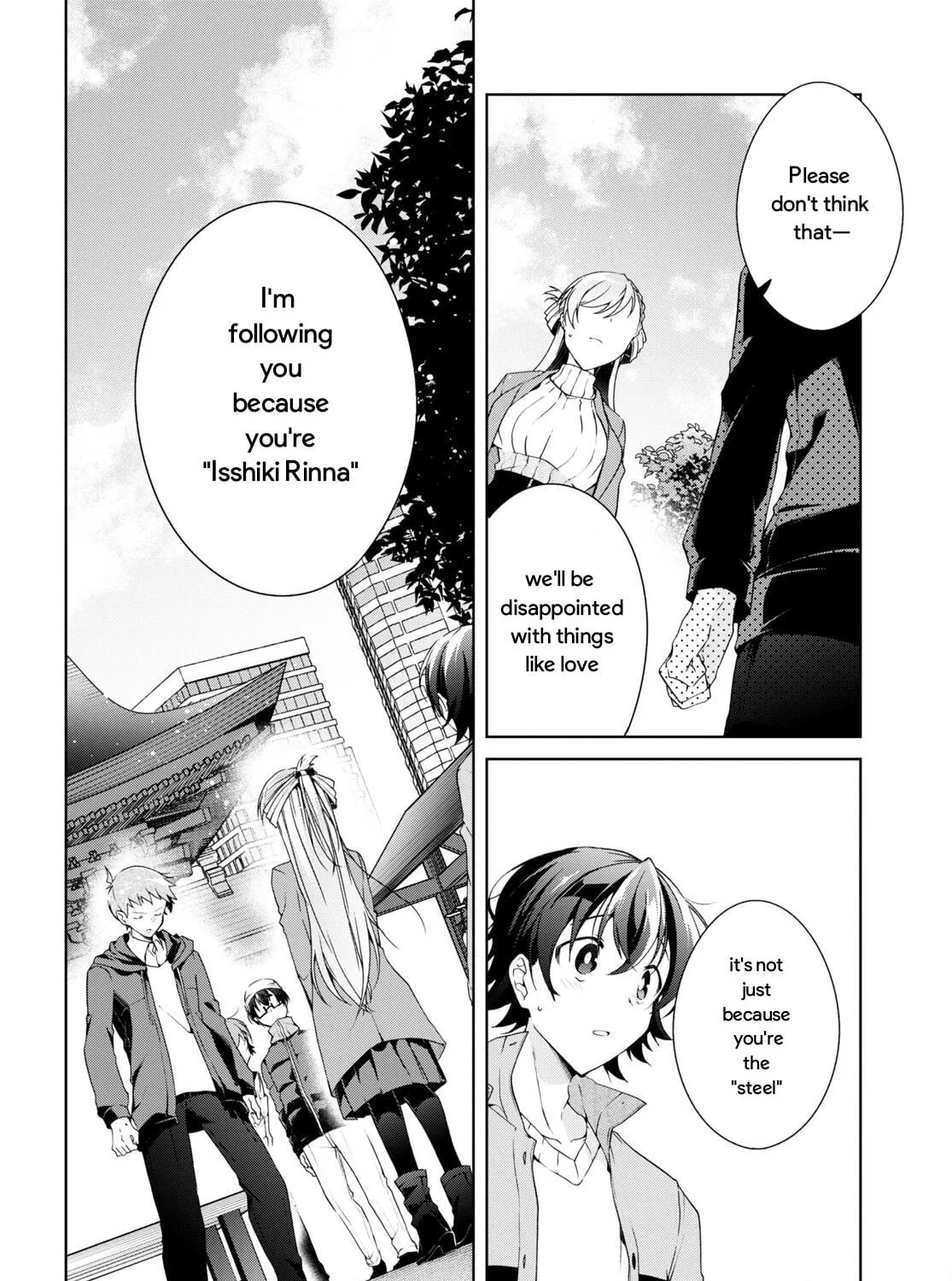 Isshiki-san wa Koi wo shiritai. Chapter 24.2 page 5 - 