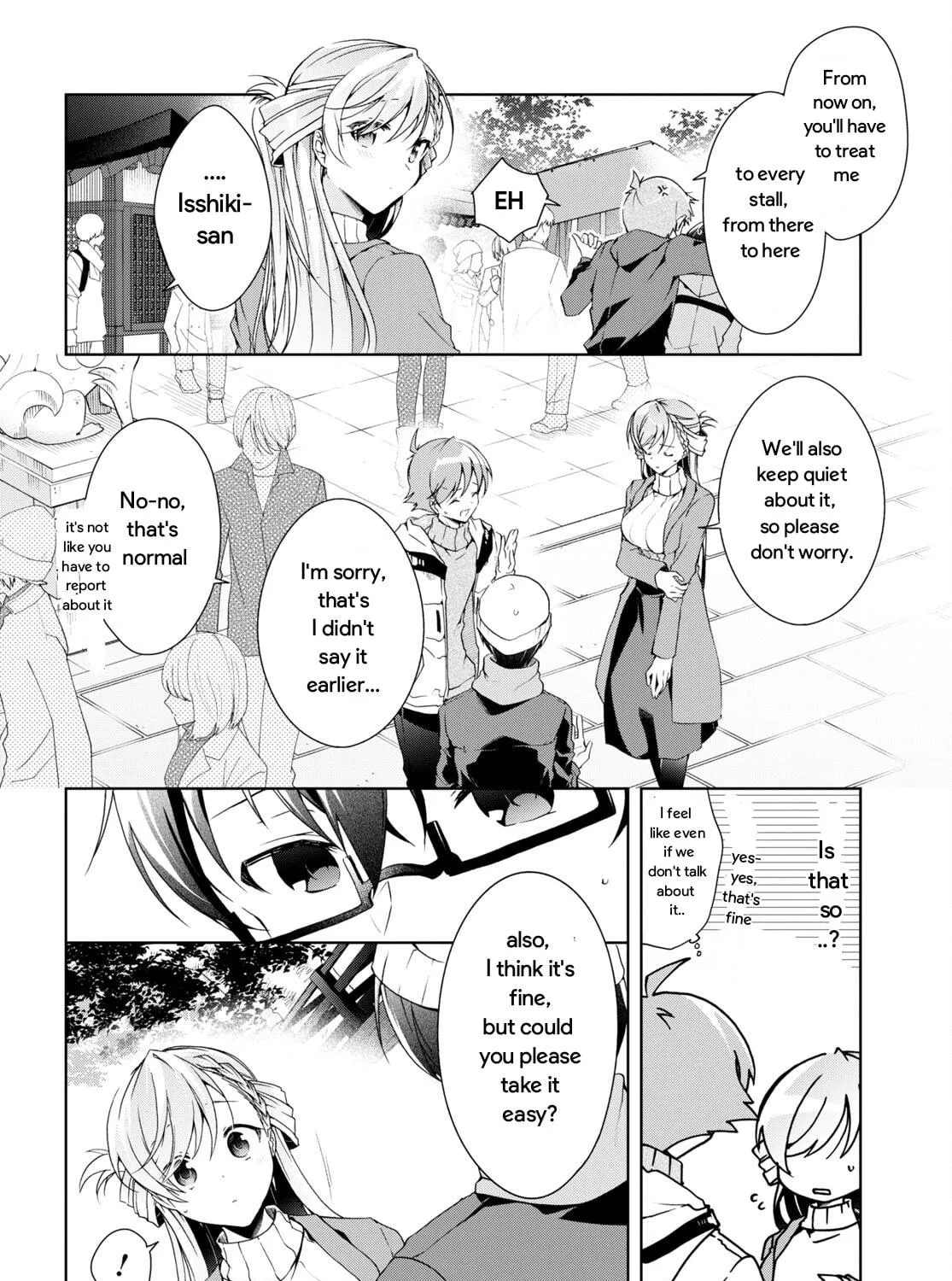 Isshiki-san wa Koi wo shiritai. Chapter 24.2 page 9 - 