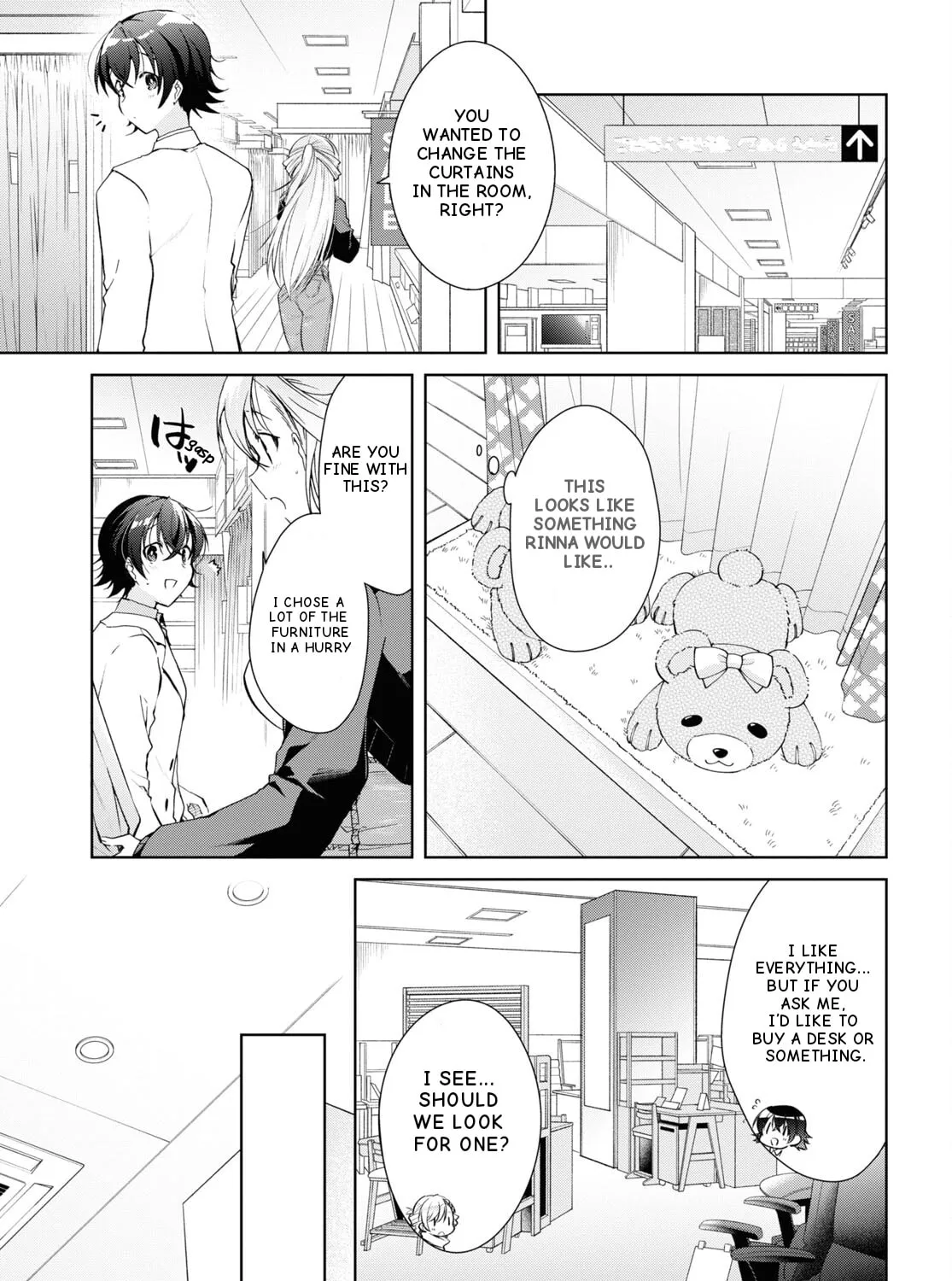 Isshiki-san wa Koi wo shiritai. Chapter 26 page 14 - 