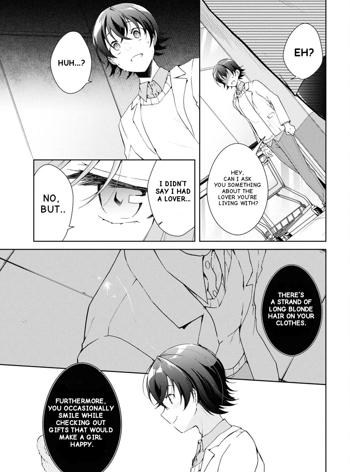 Isshiki-san wa Koi wo shiritai. Chapter 26 page 34 - 