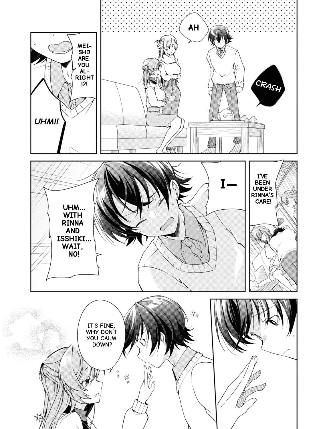 Isshiki-san wa Koi wo shiritai. Chapter 27 page 12 - 