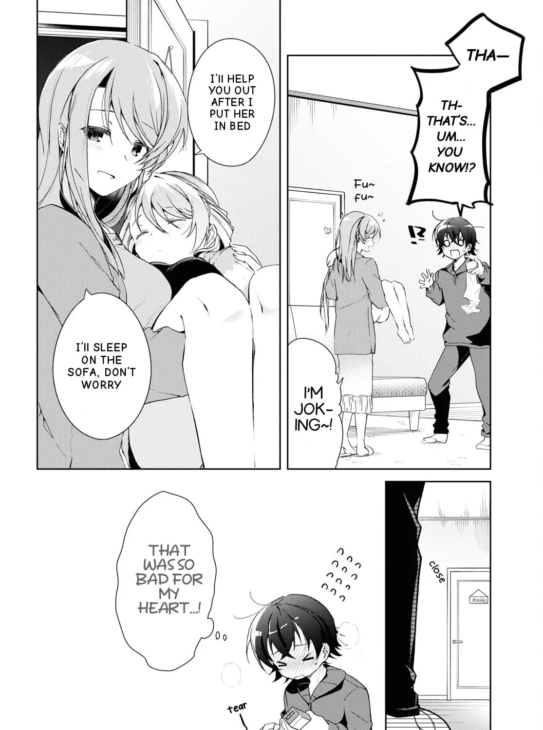 Isshiki-san wa Koi wo shiritai. Chapter 27 page 54 - 