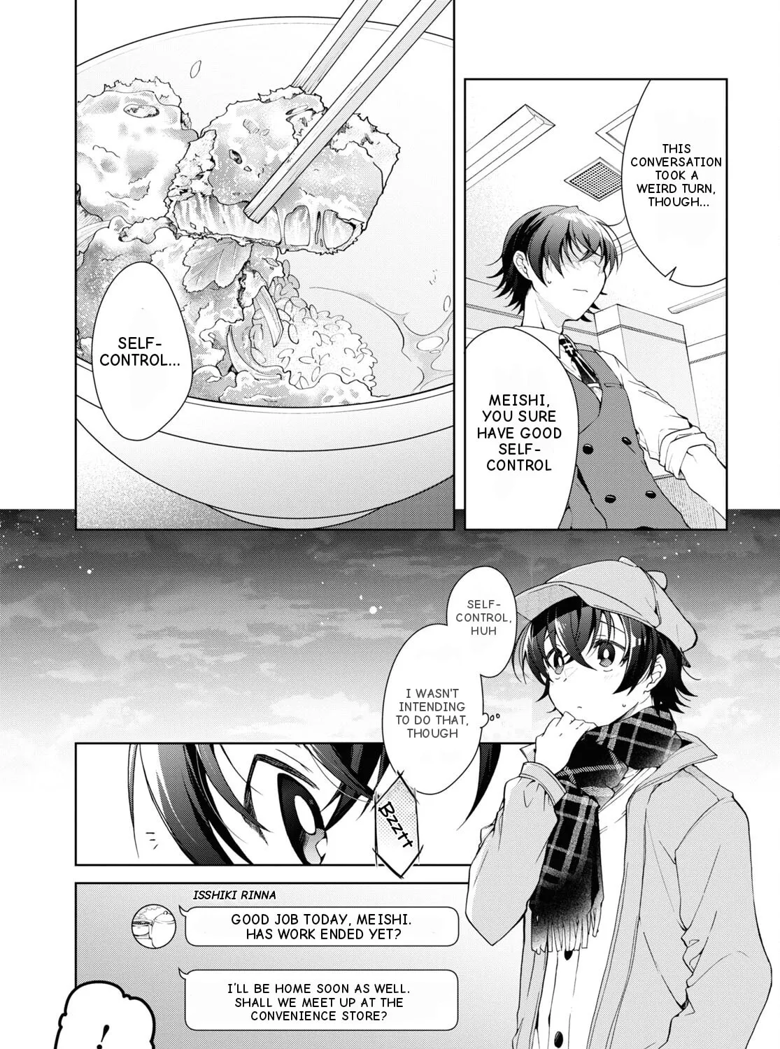 Isshiki-san wa Koi wo shiritai. Chapter 28 page 12 - 