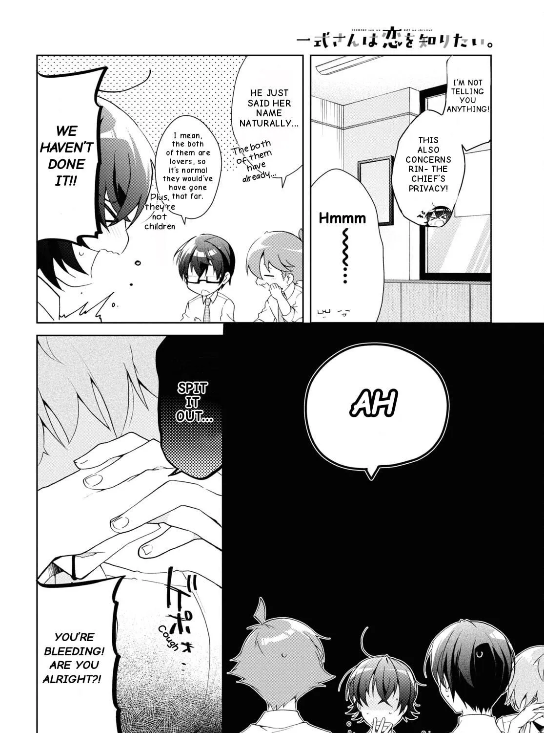 Isshiki-san wa Koi wo shiritai. Chapter 28 page 10 - 