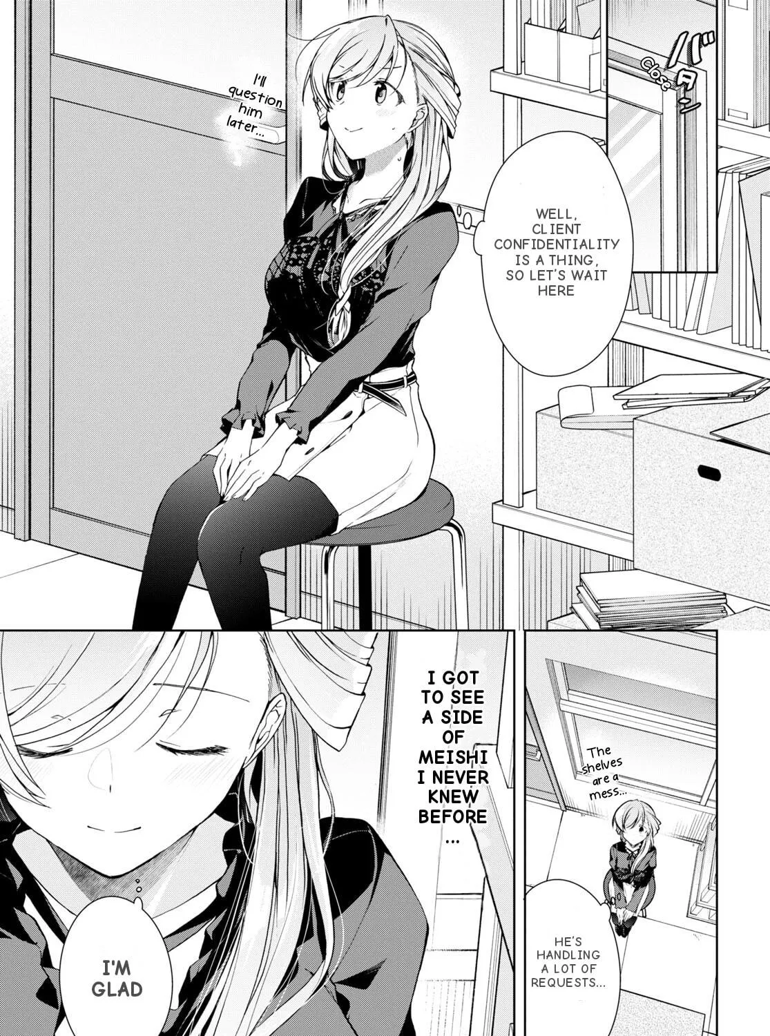 Isshiki-san wa Koi wo shiritai. Chapter 29 page 18 - 