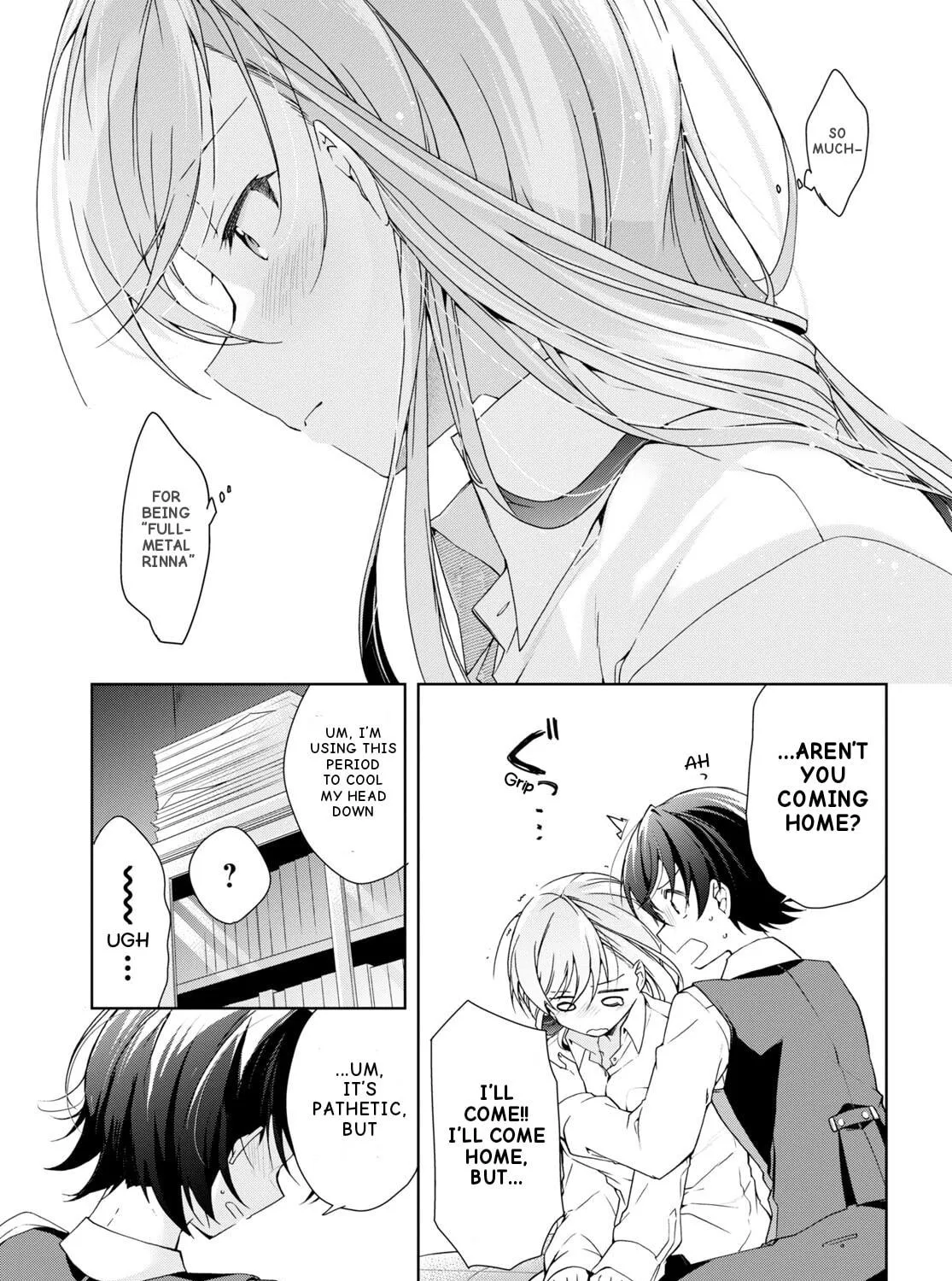 Isshiki-san wa Koi wo shiritai. Chapter 29 page 38 - 