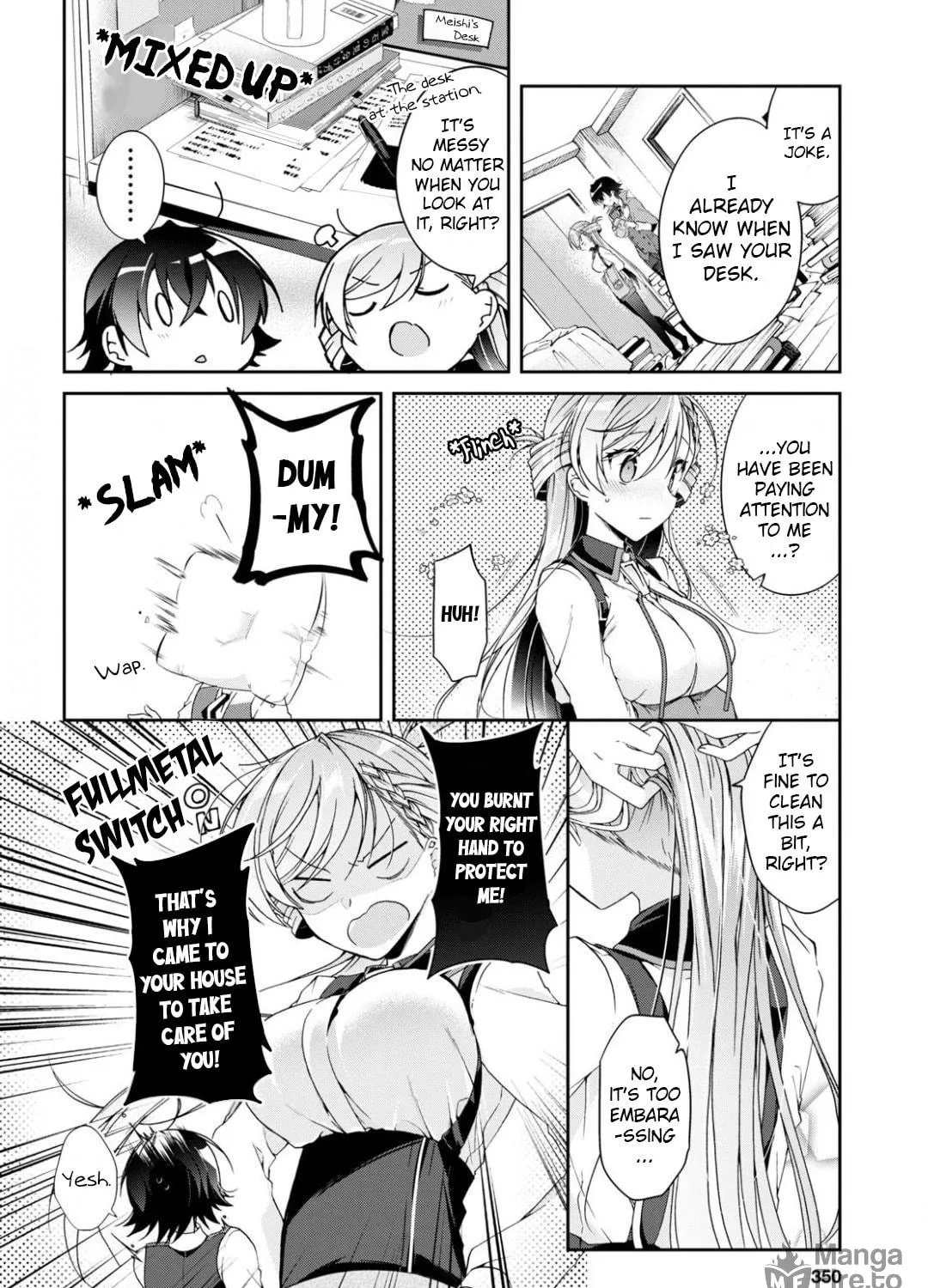 Isshiki-san wa Koi wo shiritai. Chapter 3 page 11 - 