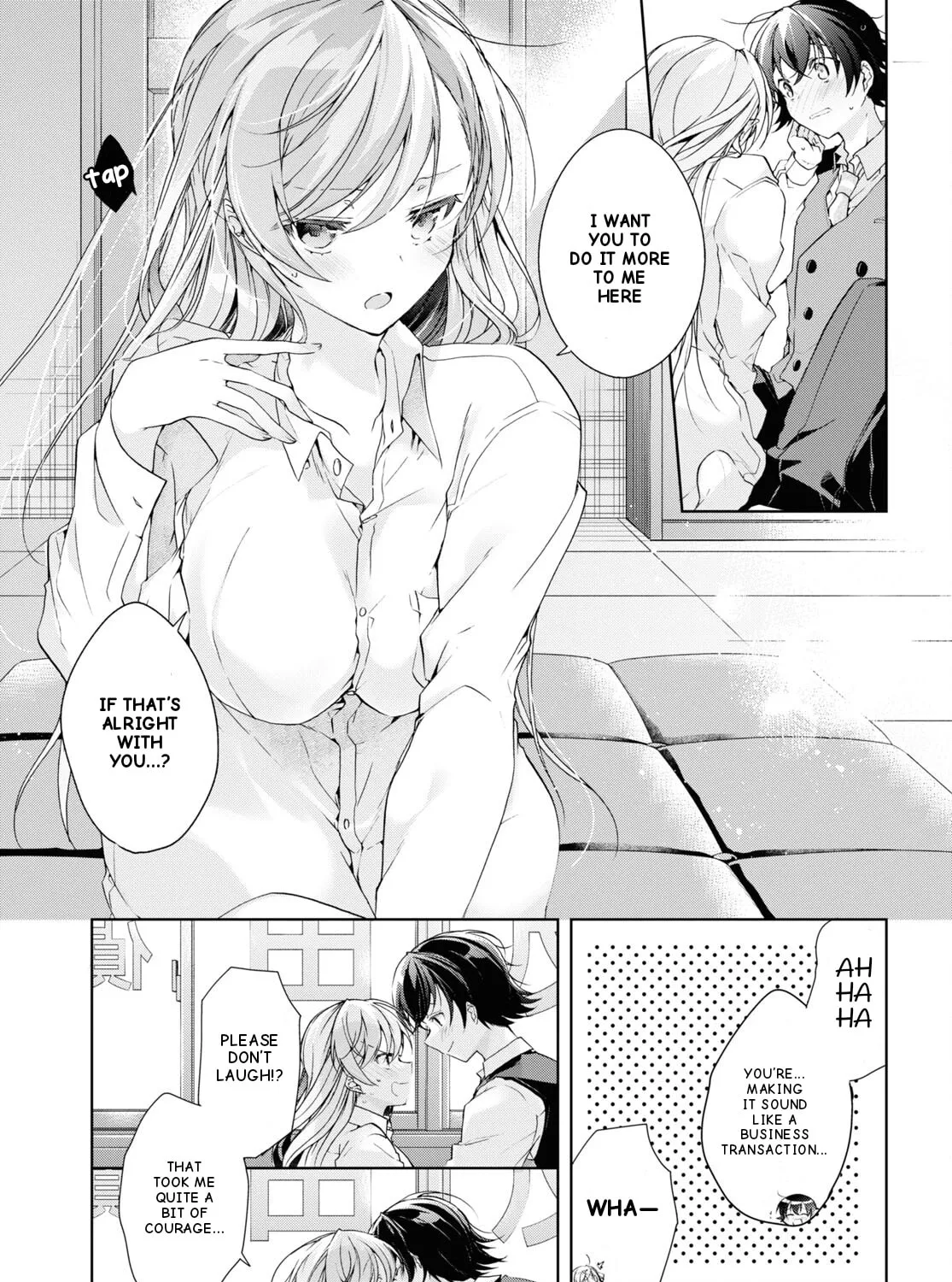 Isshiki-san wa Koi wo shiritai. Chapter 30 page 32 - 